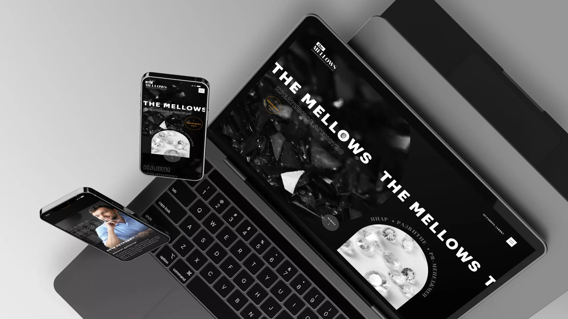 Разработка сайта креативного агентства «The Mellows» в Константиновске